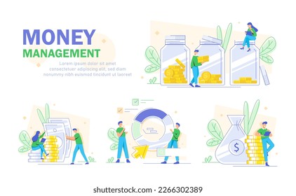 Consultor financiero apoyado en una pila de monedas sonrisas amigables y olas con mano,Consultoría financiera, inversión y ahorros,Inversor exitoso o empresario