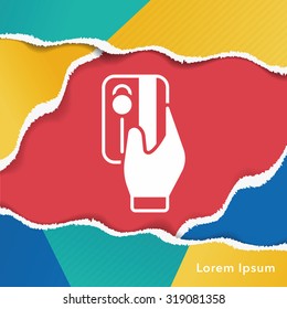 financial credit card icon