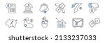 Financial crisis icons. Concept of decrease economy, bankruptcy, poverty. Vector doodle signs with broken piggy bank, cut money, down graph, destroyed bank and safe with lock