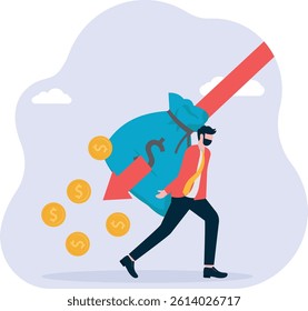 Financial crisis, unexpected stock market drop, money loss, capital devaluation, risky investment strategy, bad economy.

