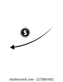 plantilla de logotipo de ilustración de vector de icono de declaración financiera