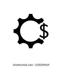 Financial development icon design isolated on white background