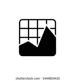 Financial Diagram icon. Analytics icon. statistic icon