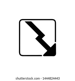 Financial Diagram icon. Analytics icon. statistic icon