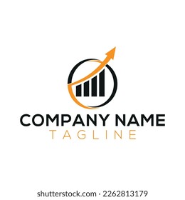 Financial dollar sign logo design with vector format.