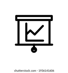 Gráfico de análisis de ganancias financieras o gráfico icono plano para aplicaciones y sitios web. Icono de gráfico de barra de crecimiento en estilo plano. Aumentar la ilustración vectorial de flecha en el fondo aislado blanco. Progreso informativo