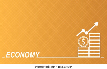 Financial and economics concept Table Analysis Concept. Business Related Pattern Web Banner.
