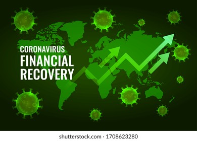 Financial Economy Recovery After Coronavirus Impact Design