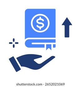 Elemento De Ícone Para Design De Educação Financeira