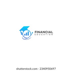 financial education logo Design Template Vector icon