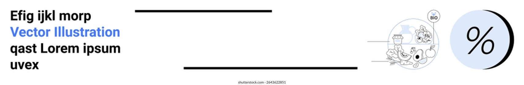 Financial elements include graphs, percentage sign, and business icons, representing growth and analysis. Ideal for financial reports, investor presentations, business plans, accounting tutorials