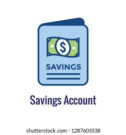 Financial Emergency Fund Icons  w Home or House, Car or Vehicle Damage, Job Loss or Unemployment, and Hospital or Medical Bills