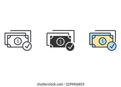 Financial Ethics Icons  Symbol Vector Elements For Infographic Web
