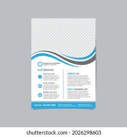 Financial Flyer Vector layout design template for extreem sport event, tournament or championship