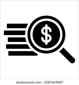 Financial Forecast Icon Element For Design