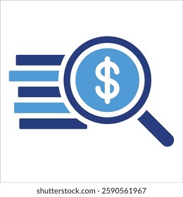 Financial Forecast Icon Element For Design