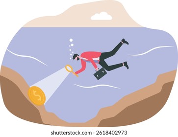Financial future, discover investment opportunity, mutual fund or stock market pension fund, wealth management or savings concept,

