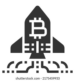 Icono DE FUTURO FINANCIERO Ilustración del vector de negocio 