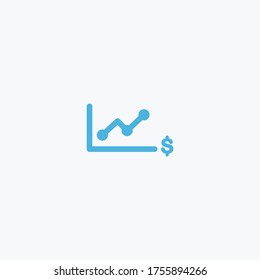 financial graphic icon flat vector logo design trendy illustration signage symbol graphic simple