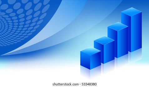 Financial Graphs background