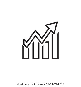 Financial Growth Best Icon Design 