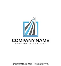 Financial growth Company Logo design