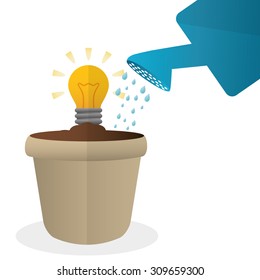 Financial growth design, vector illustration eps 10.