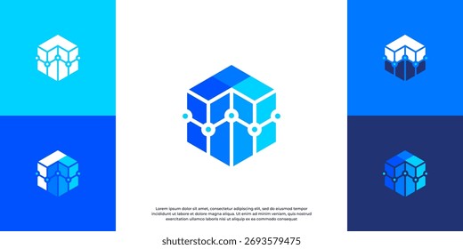 financial growth logo, simple logo vector idea