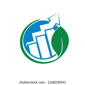 financial growth vector