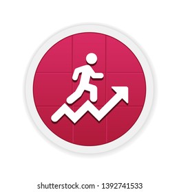 Financial Growth - Vector App Icon