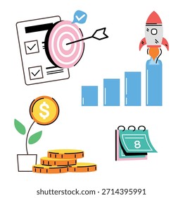 El Vector de crecimiento financiero establece un aumento vertiginoso del crecimiento de la planta de datos monetarios y el logro de los objetivos