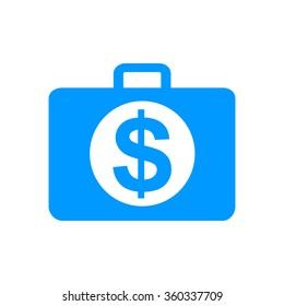 financial icon. Flat design style eps 10