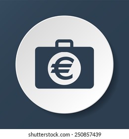 financial icon.  Flat vector illustrator Eps 10