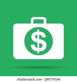 financial icon.  Flat vector illustrator Eps 10
