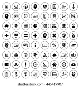 Financial icon Set. Eps-10.