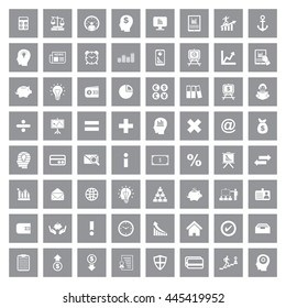 Financial icon Set. Eps-10.