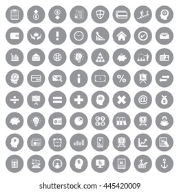 Financial icon Set. Eps-10.
