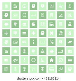 Financial icon Set. Eps-10. 