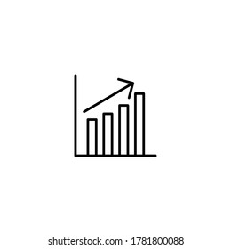 Financial icon vector illustration logo template for many purpose. Isolated on white background.