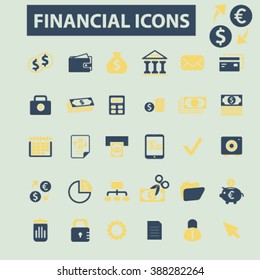 financial icons
