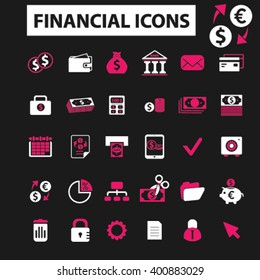 financial icons
