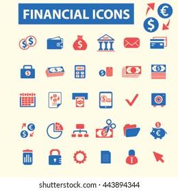financial icons