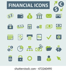 financial icons