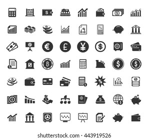 Financial Icons Set