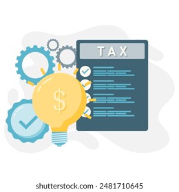 financial illustrations and presentations, Tax Document Sheet