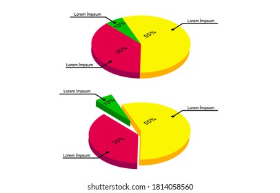 financial infographic presentation pie information finance  design chart diagram graphic
