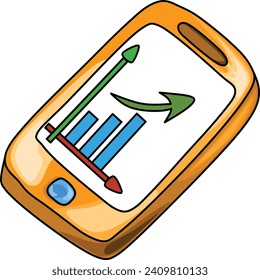 Financial investment trade icon. Business objects Graphic element illustration with different style on transparent background.