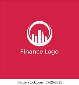 Financial and investment vector logo design
