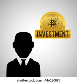 Financial item concept with icon design, vector illustration 10 eps graphic.