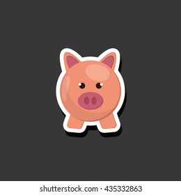 Financial item design. money icon. Flat illustration, vector gra